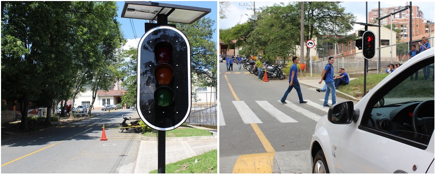 Semáforo Solar