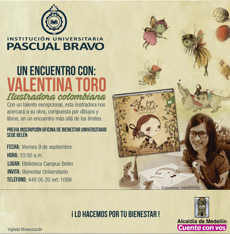 Invitación al encuentro con Valentina Toro