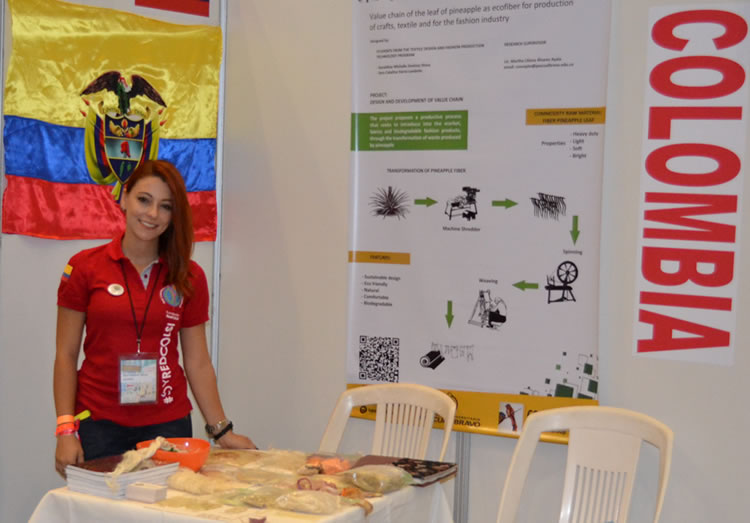 Fibra de piña, proyecto de egresadas pascualinas